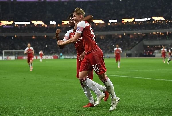 Arsenal's Smith Rowe and Iwobi: Dazzling Duo Delivers Europa League Goals vs Qarabag