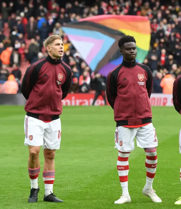 Framed Print : Arsenal's Smith Rowe and Saka in Action: Arsenal vs. Brentford, Premier League 2021-22 Framed Print : Arsenal's Smith Rowe and Saka in Action: Arsenal vs. Brentford, Premier League 2021-22