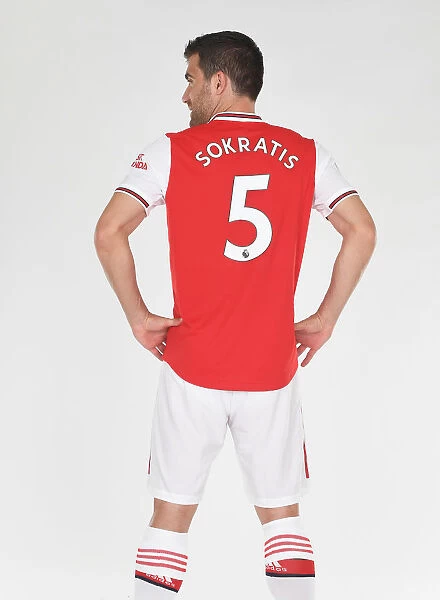 Arsenal's Sokratis at 2019-2020 Pre-Season Training