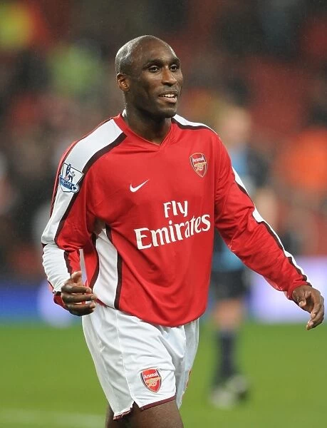 Arsenal's Sol Campbell Secures 2-0 Victory Over West Ham United at Emirates Stadium, Barclays Premier League, 2010