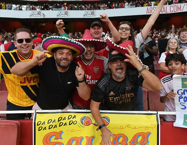 Arsenal's Sombrero-Clad Fans Light Up Emirates Stadium Against Fulham