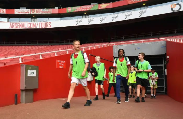 Framed Print : Arsenal's Next Stars: 2022 Ball Squad Trials