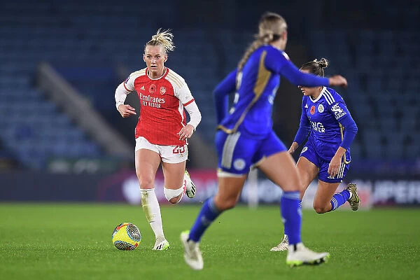 Arsenal's Stina Blackstenius Scores at Leicester City in Barclays Women's Super League