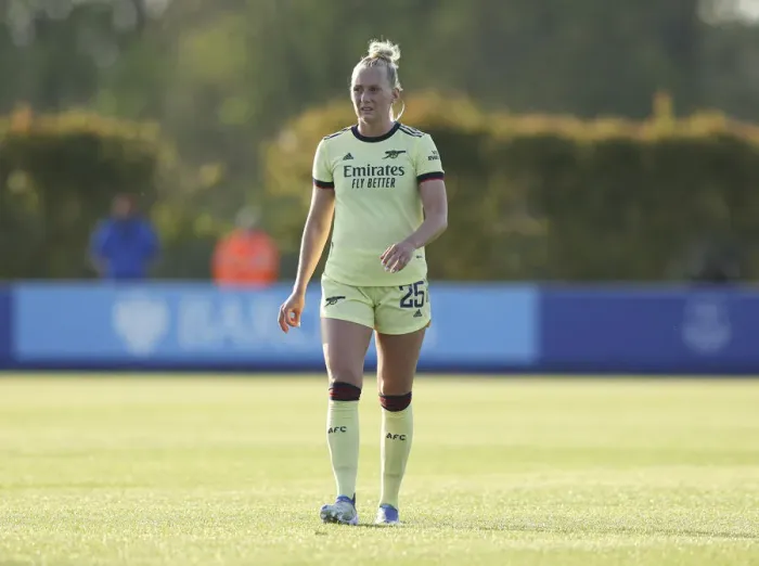 Framed Print : Arsenal's Stina Blackstenius Shines in Everton Women vs Arsenal Women FA WSL Match Framed Print : Arsenal's Stina Blackstenius Shines in Everton Women vs Arsenal Women FA WSL Match
