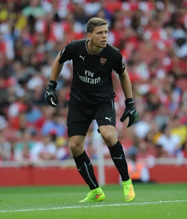 Framed Print : Arsenal's Szczesny Stands Firm in Emirates Cup Clash vs AS Monaco (2014) Framed Print : Arsenal's Szczesny Stands Firm in Emirates Cup Clash vs AS Monaco (2014)