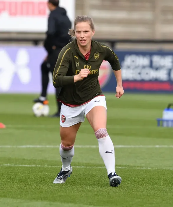 Framed Print : Arsenal's Tabea Kemme Gears Up for Battle: Arsenal Women vs. Birmingham City Framed Print : Arsenal's Tabea Kemme Gears Up for Battle: Arsenal Women vs. Birmingham City