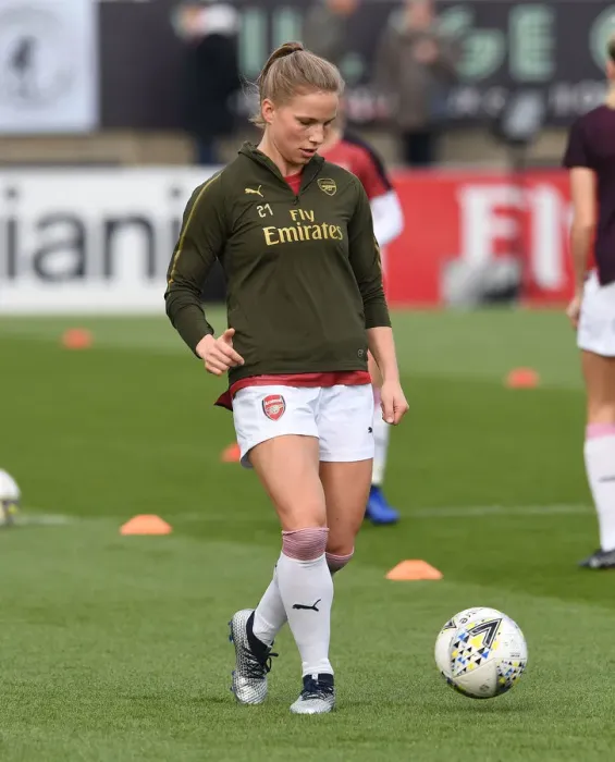 Framed Print : Arsenal's Tabea Kemme Gears Up for Birmingham Ladies Showdown Framed Print : Arsenal's Tabea Kemme Gears Up for Birmingham Ladies Showdown