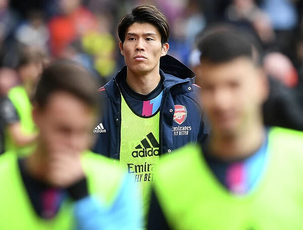 Arsenal's Takehiro Tomiyasu Gears Up for Aston Villa Clash in Premier League (Aston Villa vs Arsenal, 2022-23)