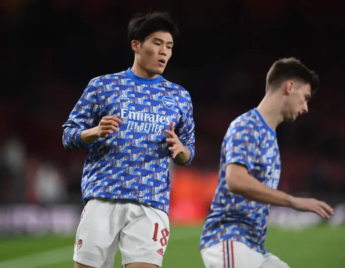 Framed Print : Arsenal's Takehiro Tomiyasu Gears Up for Carabao Cup Showdown Against Liverpool Framed Print : Arsenal's Takehiro Tomiyasu Gears Up for Carabao Cup Showdown Against Liverpool