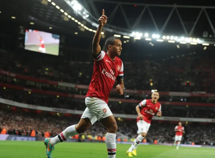 Framed Print : Arsenal's Theo Walcott Scores Brace: Cruise Past Coventry in Capital One Cup Framed Print : Arsenal's Theo Walcott Scores Brace: Cruise Past Coventry in Capital One Cup