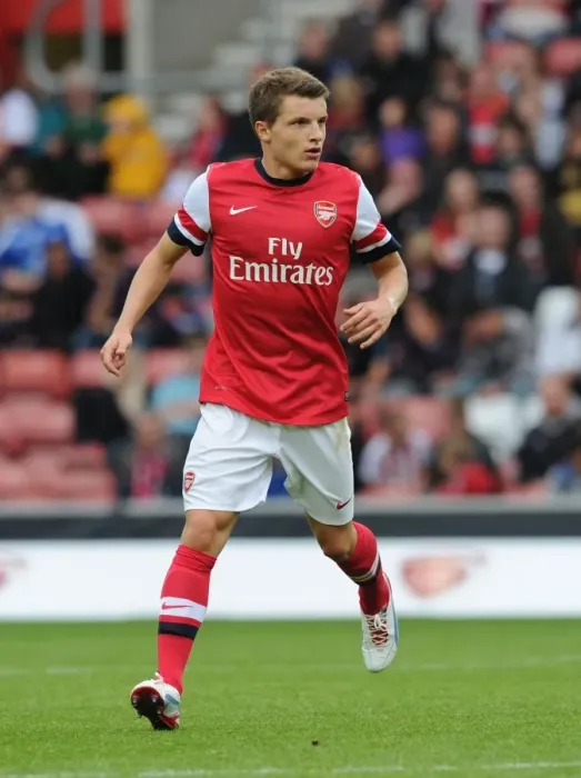 Framed Print : Arsenal's Thomas Eisfeld Shines in Pre-Season Clash Against Anderlecht Framed Print : Arsenal's Thomas Eisfeld Shines in Pre-Season Clash Against Anderlecht