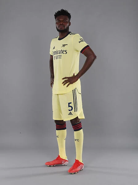 Arsenal's Thomas Partey at 2021-22 First Team Photocall