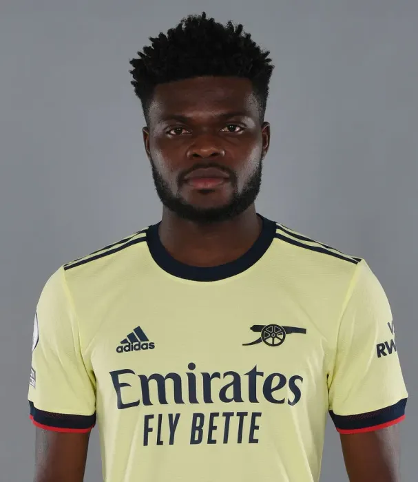 Framed Print : Arsenal's Thomas Partey at 2021-22 First Team Photocall