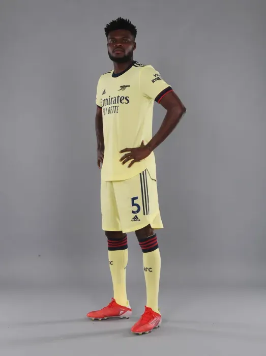 Framed Print : Arsenal's Thomas Partey at 2021-22 First Team Photocall Framed Print : Arsenal's Thomas Partey at 2021-22 First Team Photocall