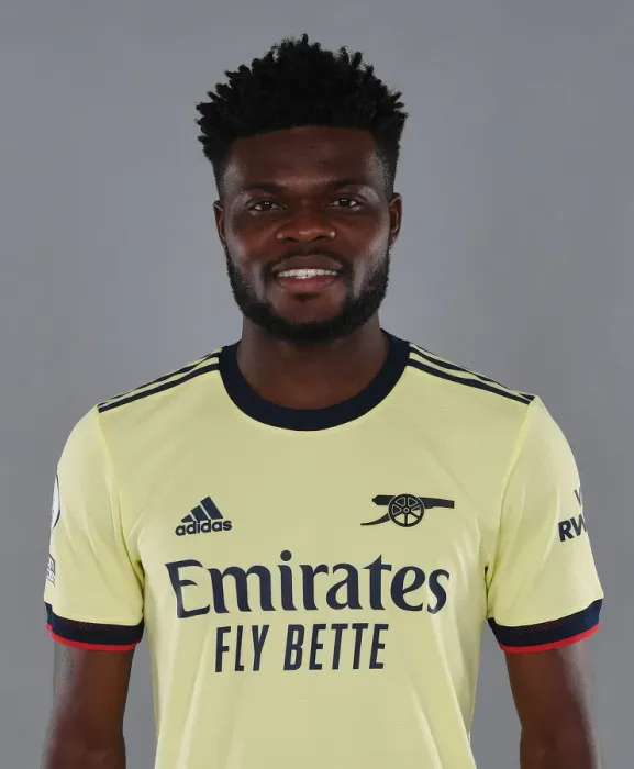 Framed Print : Arsenal's Thomas Partey at 2021-22 Team Photocall