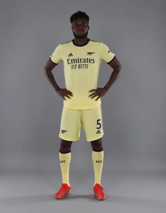 Framed Print : Arsenal's Thomas Partey at 2021-22 Team Photocall