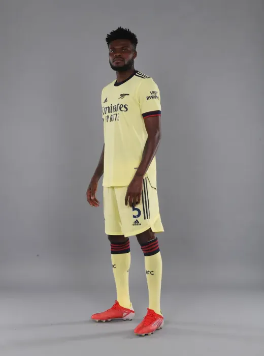 Framed Print : Arsenal's Thomas Partey at 2021-22 Team Photocall Framed Print : Arsenal's Thomas Partey at 2021-22 Team Photocall