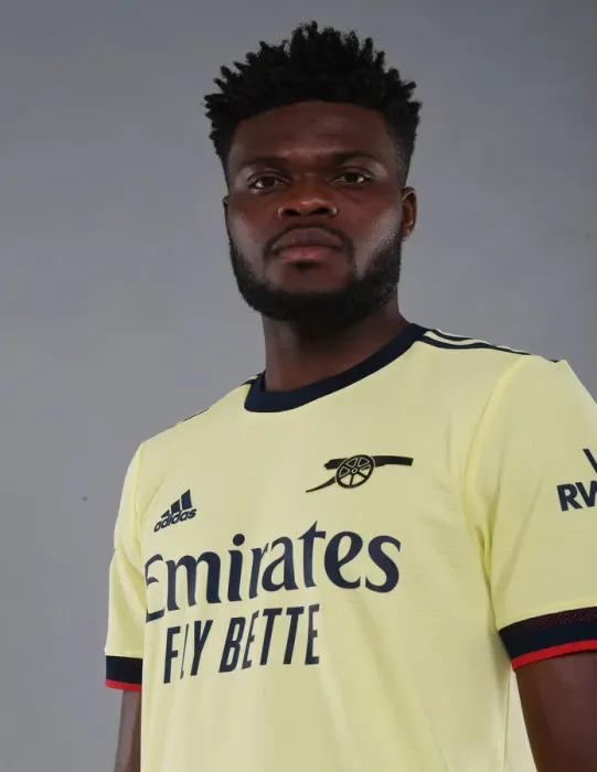 Framed Print : Arsenal's Thomas Partey at 2021-22 Team Photocall