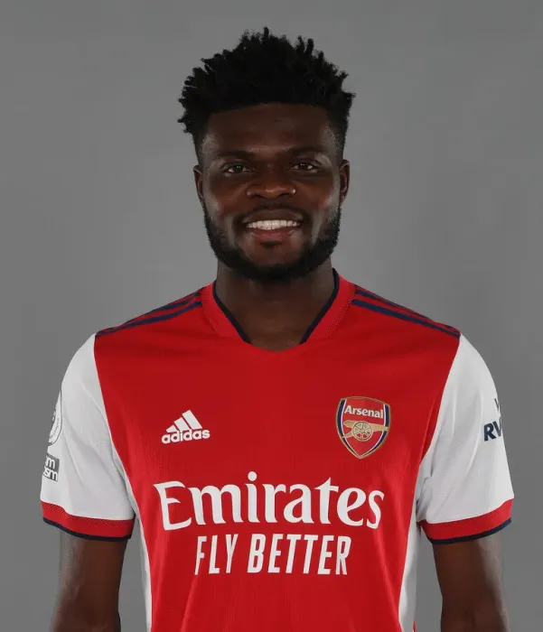 Framed Print : Arsenal's Thomas Partey at 2021-22 Team Photocall