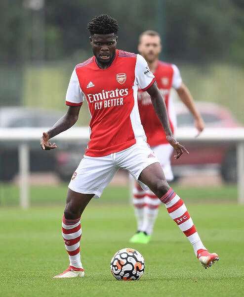 Arsenal's Thomas Partey in Pre-Season Action Against Millwall