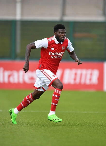 Arsenal's Thomas Partey in Pre-Season Action Against Ipswich Town