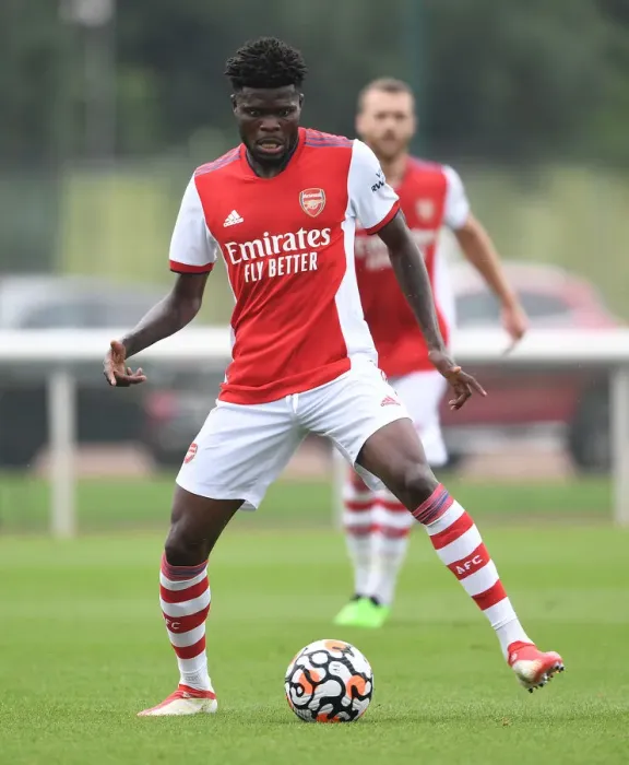 Framed Print : Arsenal's Thomas Partey in Pre-Season Action Against Millwall Framed Print : Arsenal's Thomas Partey in Pre-Season Action Against Millwall