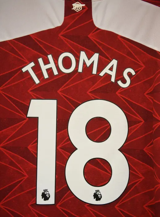 Framed Print : Arsenal's Thomas Partey Readies for Aston Villa Clash in Empty Emirates Stadium (2020-21)