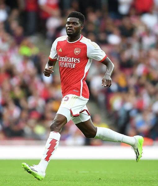 Arsenal's Thomas Partey Shines in Emirates Cup Clash Against AS Monaco