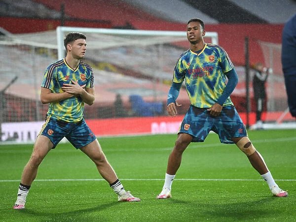 Arsenal's Tierney and Magalhaes Prepare for Manchester United Showdown (2020-21 Premier League) - Behind Closed Doors