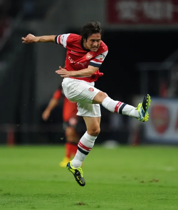 Framed Print : Arsenal's Tomas Rosicky in Action against Nagoya Grampus in Japan, 2013 Framed Print : Arsenal's Tomas Rosicky in Action against Nagoya Grampus in Japan, 2013