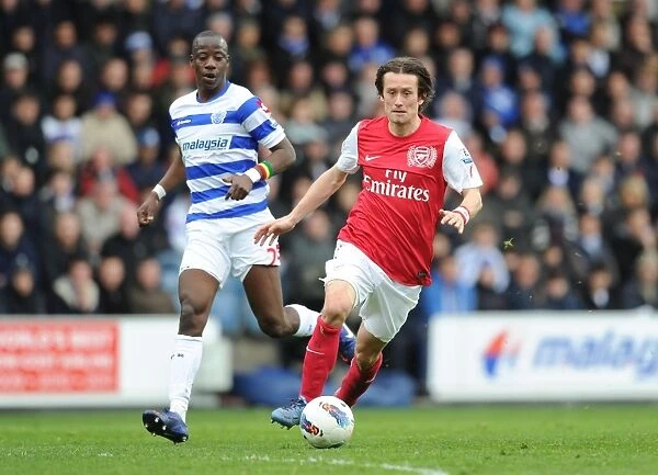 Arsenal's Tomas Rosicky Outwits QPR's Samba Diakite: A Premier League Masterclass (2011-12)