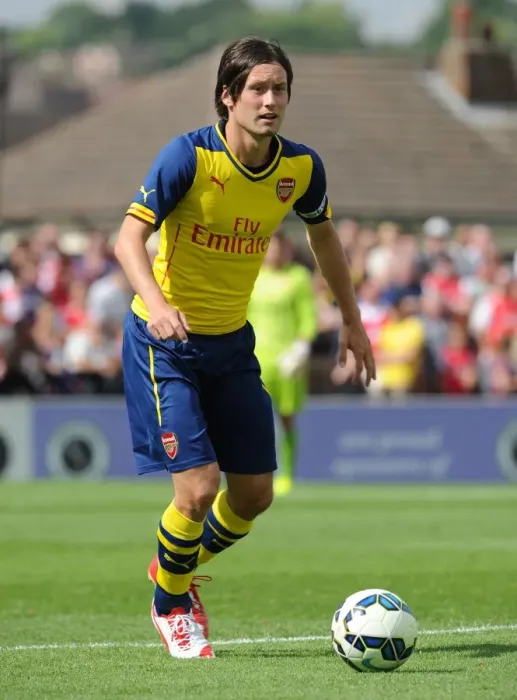 Framed Print : Arsenal's Tomas Rosicky in Pre-Season Action against Boreham Wood Framed Print : Arsenal's Tomas Rosicky in Pre-Season Action against Boreham Wood