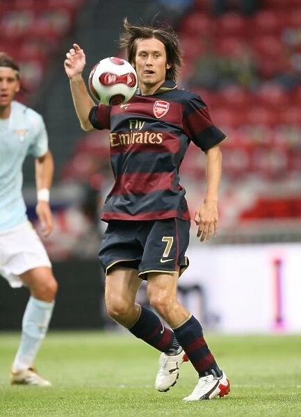 Arsenal's Tomas Rosicky Shines in 2-1 Victory over Lazio at Amsterdam ArenA (2007)