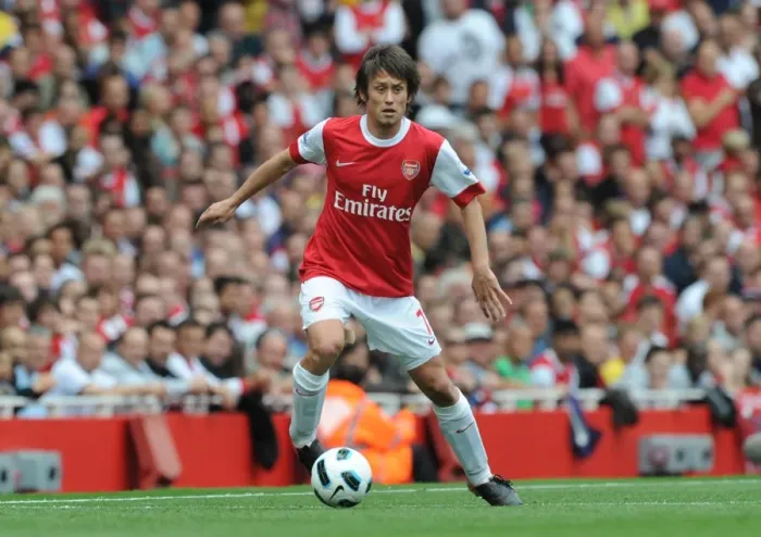 Framed Print : Arsenal's Tomas Rosicky Shines in 4-1 Victory over Blackburn Rovers, Emirates Stadium, 2010