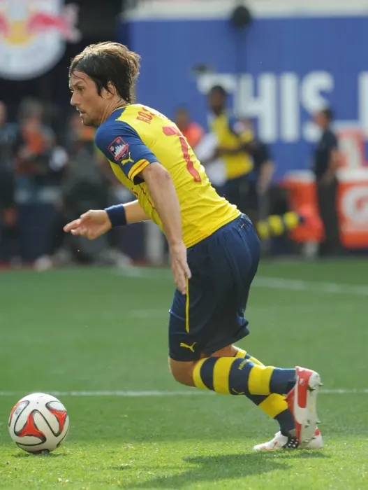 Framed Print : Arsenal's Tomas Rosicky Shines in Pre-Season Clash Against New York Red Bulls Framed Print : Arsenal's Tomas Rosicky Shines in Pre-Season Clash Against New York Red Bulls