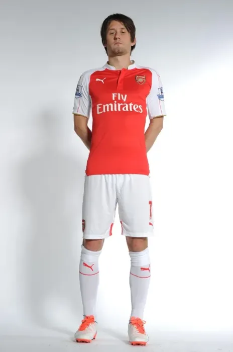 Framed Print : Arsenal's Tomas Rosicky at Training, London Colney, 2015