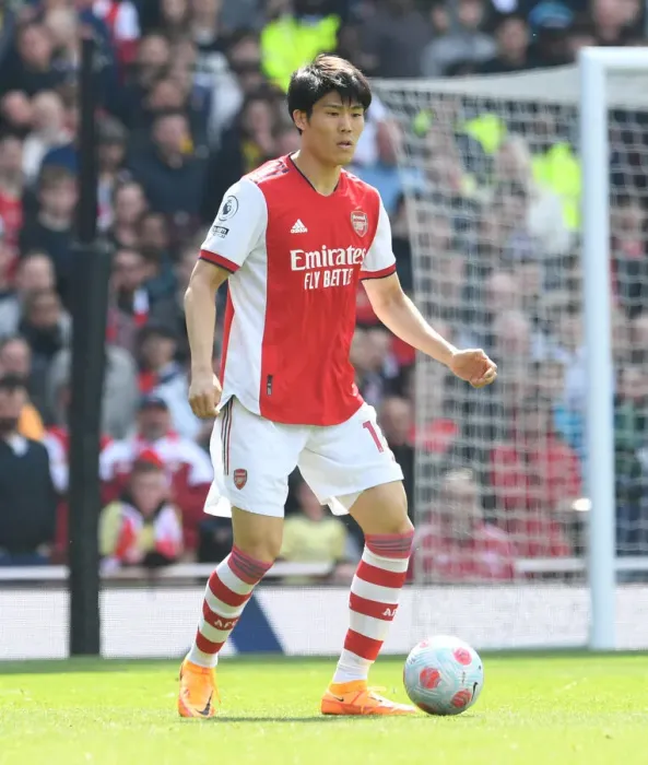 Framed Print : Arsenal's Tomiyasu in Action: Arsenal vs Manchester United, Premier League 2021-22, Emirates Stadium Framed Print : Arsenal's Tomiyasu in Action: Arsenal vs Manchester United, Premier League 2021-22, Emirates Stadium