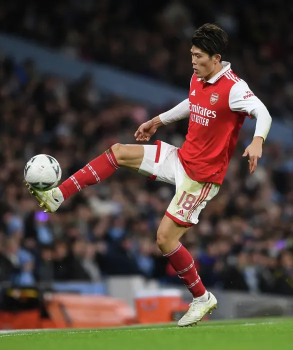 Framed Print : Arsenal's Tomiyasu Faces Manchester City in Emirates FA Cup Clash Framed Print : Arsenal's Tomiyasu Faces Manchester City in Emirates FA Cup Clash