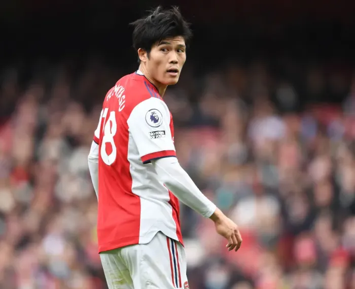 Framed Print : Arsenal's Tomiyasu Faces Manchester City in Premier League Showdown Framed Print : Arsenal's Tomiyasu Faces Manchester City in Premier League Showdown