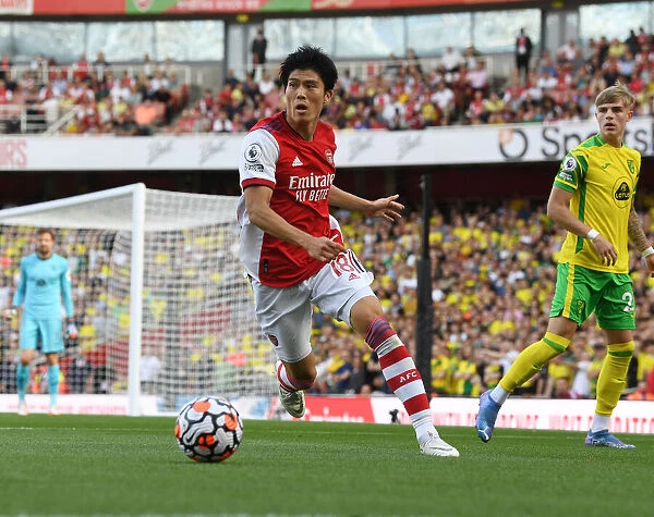 Arsenal's Tomiyasu Shines: Arsenal vs. Norwich City (2021-22)