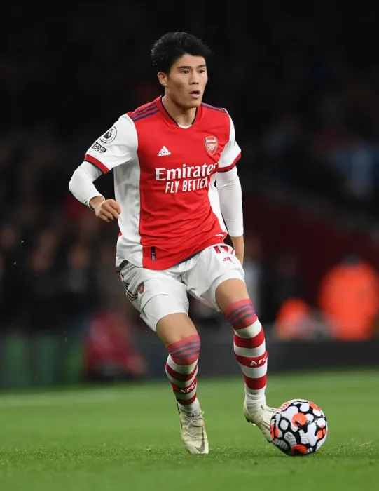 Framed Print : Arsenal's Tomiyasu Shines: Arsenal vs. Crystal Palace, Premier League 2021-22