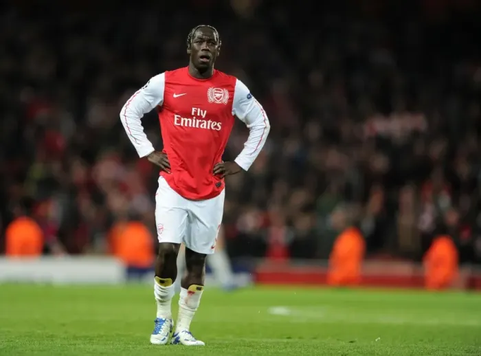 Framed Print : Arsenal's Triumph: 3-0 Over AC Milan in Champions League Round of 16 (Bacary Sagna's Emirates Moment) Framed Print : Arsenal's Triumph: 3-0 Over AC Milan in Champions League Round of 16 (Bacary Sagna's Emirates Moment)