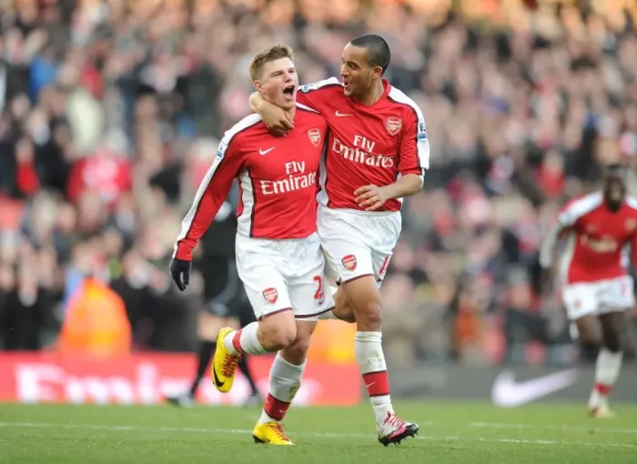 Framed Print : Arsenal's Triumph: Arshavin and Walcott Celebrate the 3rd Goal Against Burnley (6 / 2 / 2010) Framed Print : Arsenal's Triumph: Arshavin and Walcott Celebrate the 3rd Goal Against Burnley (6 / 2 / 2010)