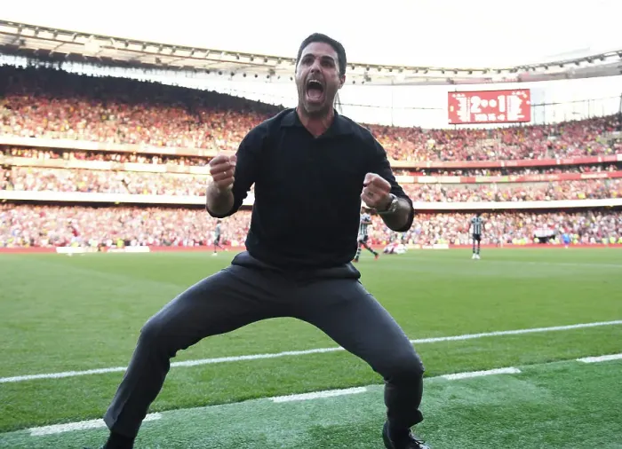 Framed Print : Arsenal's Triumph: Arteta's Men Shock Manchester United 3-1 in the Premier League (2023-24) Framed Print : Arsenal's Triumph: Arteta's Men Shock Manchester United 3-1 in the Premier League (2023-24)