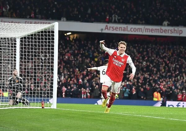 Arsenal's Triumph: Eddie Nketiah Scores Third Goal Against Manchester United in 2022-23 Premier League