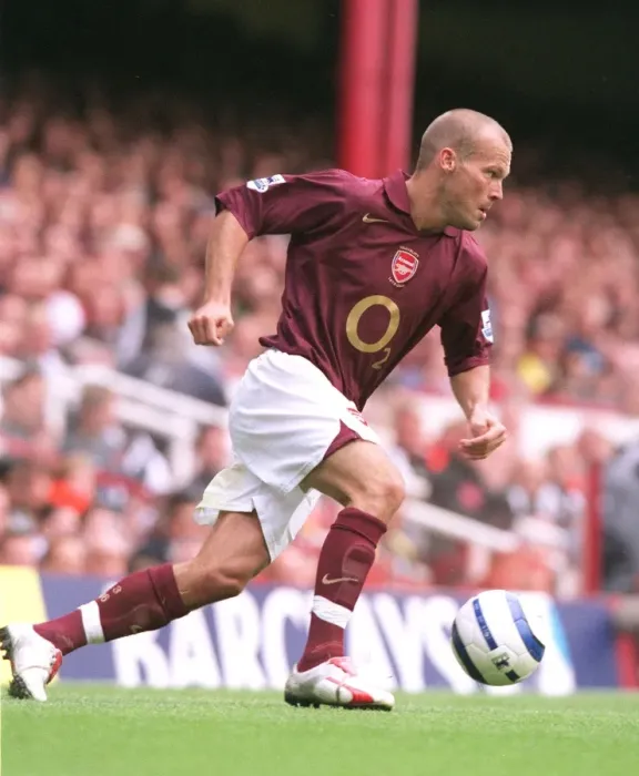 Framed Print : Arsenal's Triumph: Freddie Ljungberg's Brilliant Performance in Arsenal's 2-0 Victory Over Newcastle United, FA Premier League, August 14, 2005, Highbury, London
