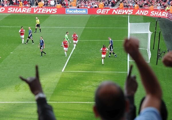 Arsenal's Triumph: Gervinho's Goal Seals 3-1 Victory Over Stoke City