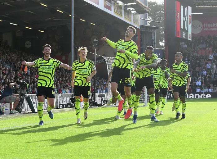 Framed Print : Arsenal's Triumph: Havertz Hat-Trick Seals Victory Over Bournemouth in 2023-24 Premier League Framed Print : Arsenal's Triumph: Havertz Hat-Trick Seals Victory Over Bournemouth in 2023-24 Premier League