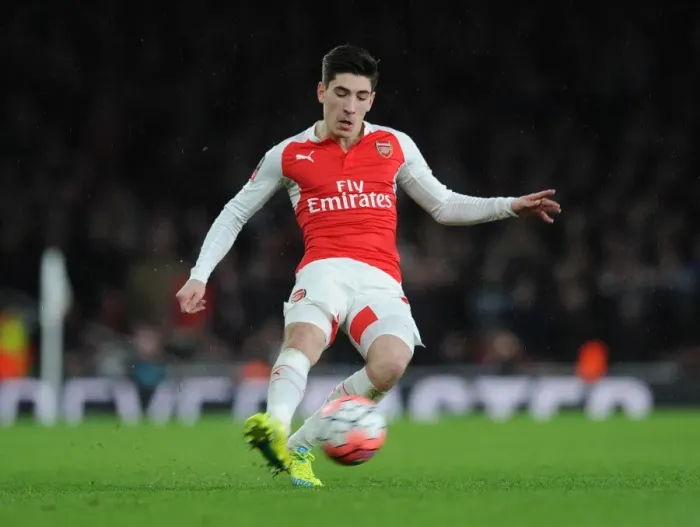 Framed Print : Arsenal's Triumph: Hector Bellerin's Standout Performance in FA Cup Victory over Sunderland (3-1), Emirates Stadium (January 9, 2015) Framed Print : Arsenal's Triumph: Hector Bellerin's Standout Performance in FA Cup Victory over Sunderland (3-1), Emirates Stadium (January 9, 2015)