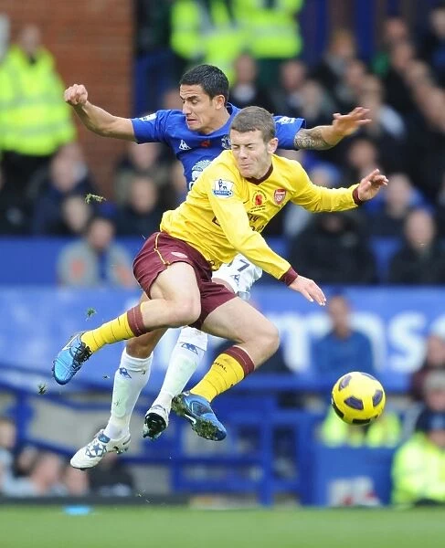 Arsenal's Triumph: Jack Wilshere Outshines Tim Cahill in Premier League Clash, Everton 1-2 Arsenal, 14th November 2010